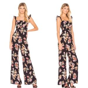 Flynn Skye Bardot Jumper in Pastel Blooms - Size medium